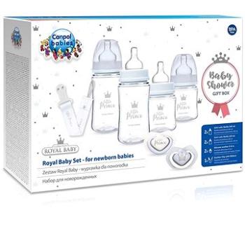 Canpol babies darčeková súprava pre novorodenca Royal Baby, modrá (5901691866102)