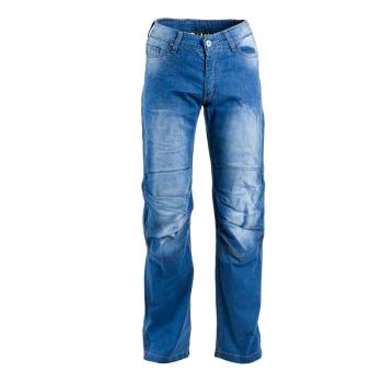Pánske moto jeansy W-TEC Davosh Farba modrá, Veľkosť S