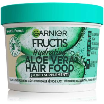 Garnier Fructis Hair Food Hydratačná Aloe Vera maska na vlasy na normálne až suché vlasy, 400 ml