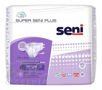 Seni SUPER SENI PLUS large 3 plienkové nohavičky (obvod 100-150 cm) 1x10 ks