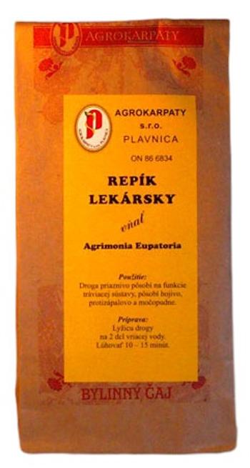 Agrokarpaty REPÍK LEKÁRSKY vňať bylinný čaj, 1 x 30 g