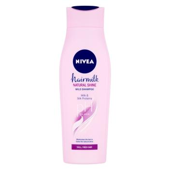 NIVEA Hairmilk Natural Shine Ošetrujúci šampón 250 ml