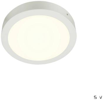 SLV SENSER 24 1004702 LED stropné svietidlo biela 15 W neutrálna biela možná montáž na stenu