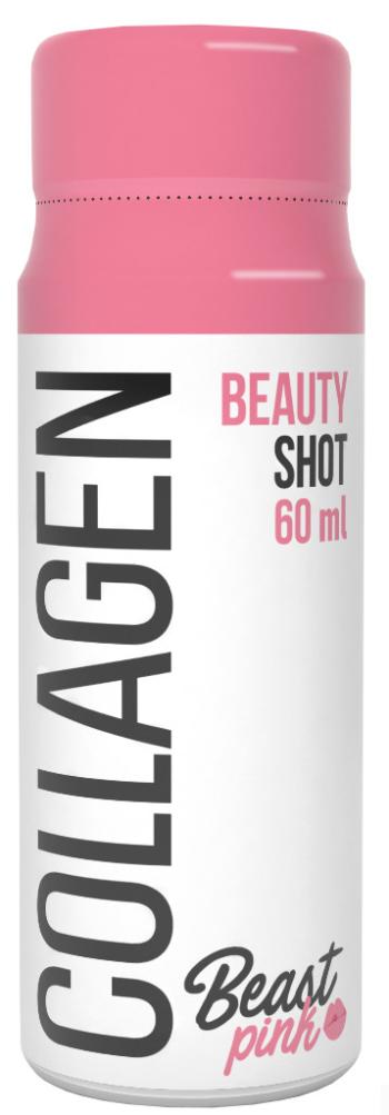 GymBeam BeastPink Collagen Beauty Shot Lesné ovocie 60 ml