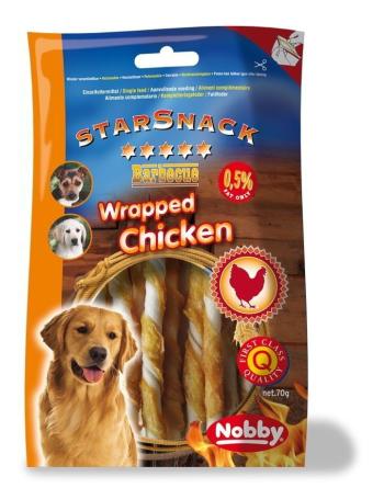 Nobby StarSnack Barbecue Wrapped Chicken 70g (kód 70013)