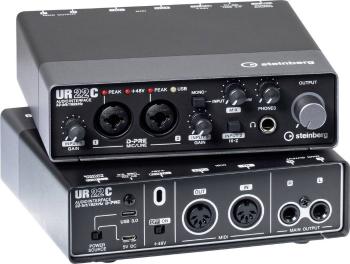 audio rozhranie Steinberg UR22C vr. softvéru