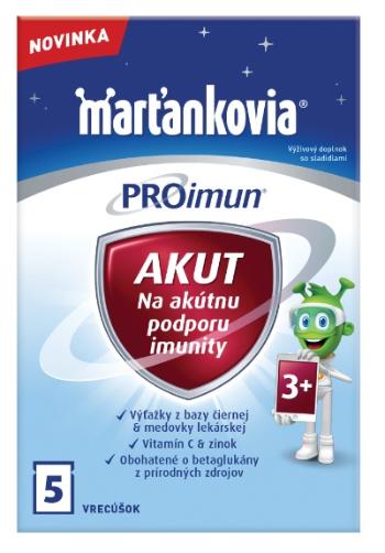 Marťankovia Walmark PROimun AKUT 5 vrecúšok