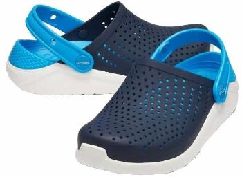 Crocs Kids' LiteRide 360 Clog Navy/Bright Cobalt 32-33