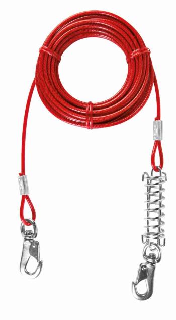 TRIXIE Tie out cable bezpečnostné lano na výbeh pre psa 8m