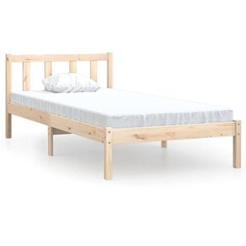 Rám postele masívna borovica 90 × 190 cm UK Single, 810047