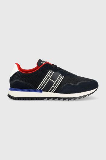 Tenisky Tommy Jeans TJM RETRO RUNNER tmavomodrá farba, EM0EM01223