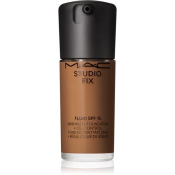 MAC Cosmetics Studio Fix Fluid SPF 15 24HR Matte Foundation + Oil Control zmatňujúci make-up SPF 15 odtieň NC60 30 ml