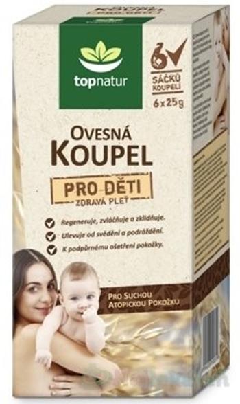 topnatur OVSENÝ KÚPEĽ PRE DETI 6x25g