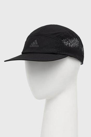 Šiltovka adidas Performance čierna farba, jednofarebná