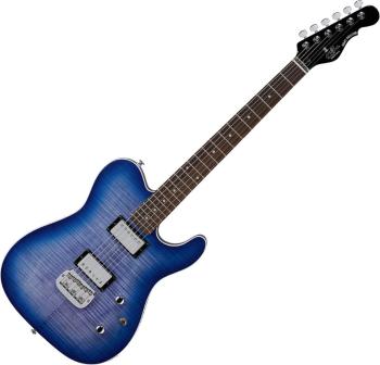 G&L Tribute ASAT Deluxe Carved Top Blueburst Elektrická gitara