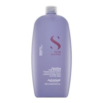 Alfaparf Milano Semi Di Lino Smooth Smoothing Low Shampoo uhladzujúci šampón pre hrubé a nepoddajné vlasy 1000 ml