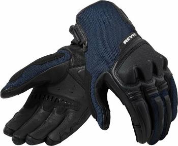 Rev'it! Gloves Duty Black/Blue 2XL Rukavice