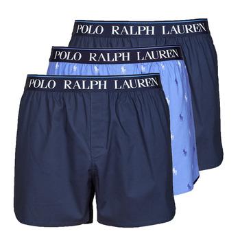 Polo Ralph Lauren  Spodky WOVEN BOXER X3  Modrá