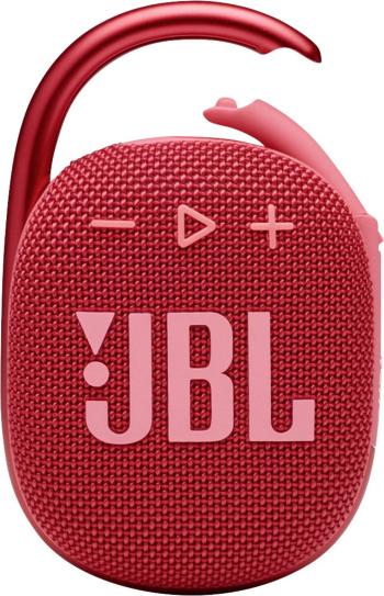 JBL Clip 4 Bluetooth® reproduktor vodotesný, prachotesný červená