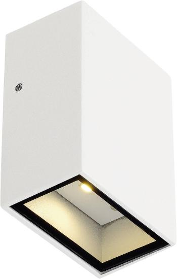 SLV Quad 1 232461 LED vonkajšie nástenné osvetlenie  En.trieda 2021: G (A - G) 3 W teplá biela biela