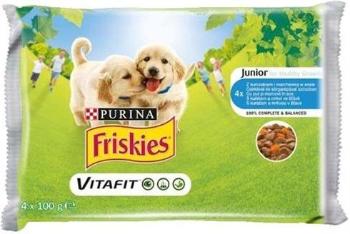 Friskies dog Junior s kuraťom a mrkvou v šťave kapsička 4x100g