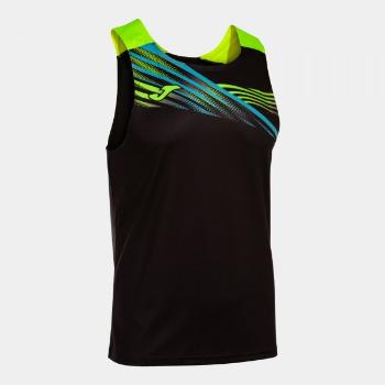 ELITE X SLEEVELESS SHIRT BLACK FLUOR YELLOW S