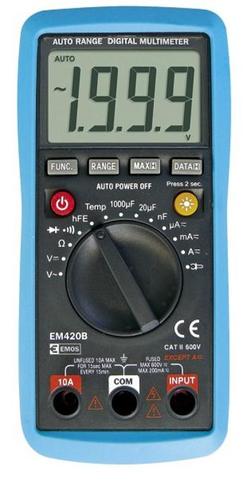 Emos multimeter EM420B, auto range