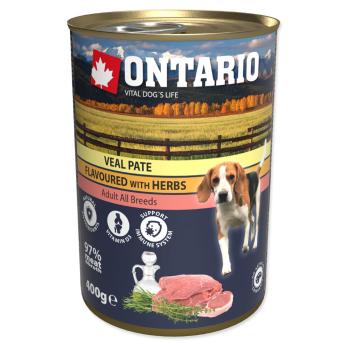 ONTARIO Konzerva teľacie paté s bylinkami 400 g