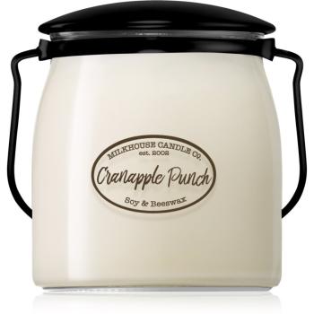 Milkhouse Candle Co. Creamery Cranapple Punch vonná sviečka Butter Jar 454 g
