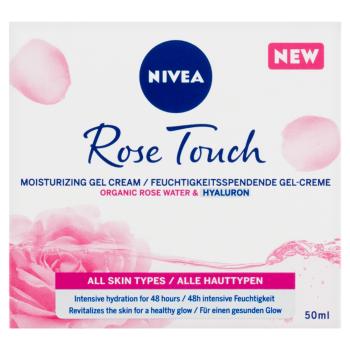 NIVEA Rose Touch Hydratačný denný gél-krém 50 ml