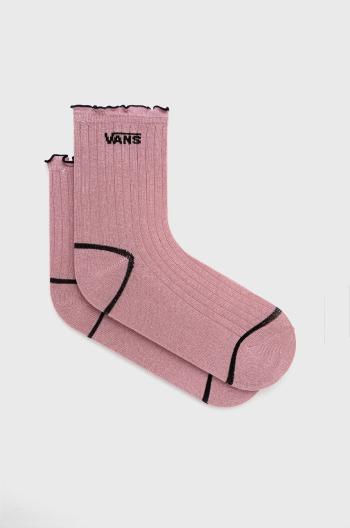 Ponožky Vans ružová farba