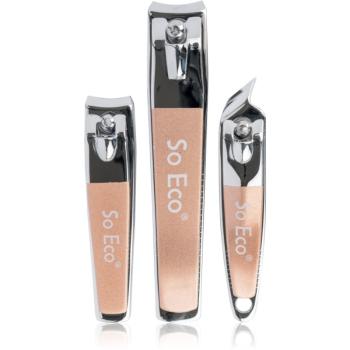 So Eco Nail & Cuticle Clipper Set sada klieštikov na nechty a nechtovú kožičku