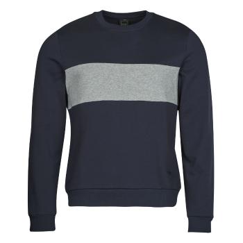 Geox  M SWEATER R-NECK BAN  Mikiny Námornícka modrá