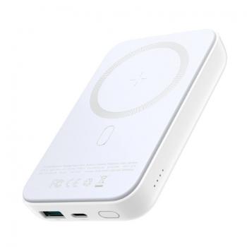 Joyroom JR-W020 MagSafe Power Bank 10000mAh 20W PD QC, biela (JR-W020 white)