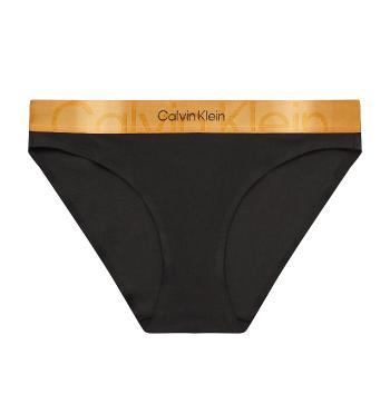 CALVIN KLEIN - dámske nohavičky moonligt CTN black - limitovaná edícia-M