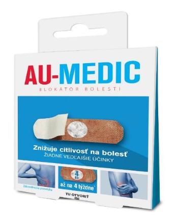 Au-Medic blokátor bolesti náplasti 4 ks