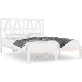 Rám postele biely masívna borovica 180 × 200 cm Super King, 3104014