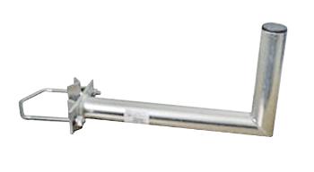 Anténny držiak 35 na stožiar s vinklom rozteč strmeňa 120mm priemer 42mm