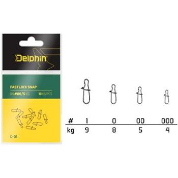 Delphin Fastlock Snap C-01 Veľkosť 1 9 kg 10 ks (8586016323675)