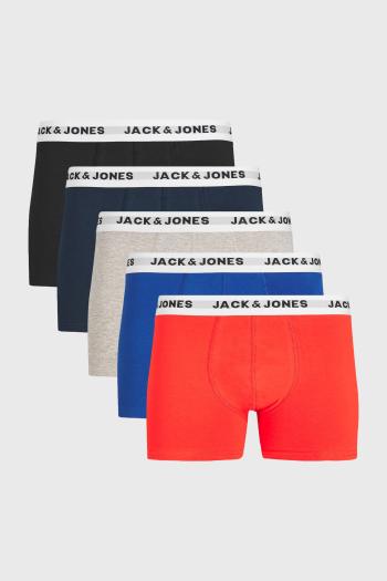 5 PACK Boxerky JACK AND JONES Jacwhite