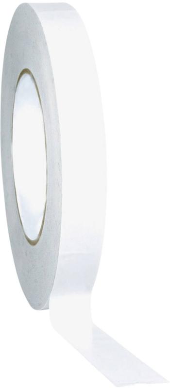 Obojstranná lepiaca páska FIX-Vlies, TOOLCRAFT D031B1950C, 50 mx 19 mm, papierová, transparentná