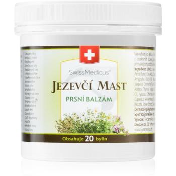 Herbamedicus Jazvečej masť masť na podporu zdravia dýchacích ciest 125 ml