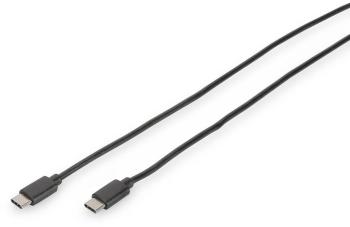 Digitus #####USB-Kabel #####USB 3.2 Gen1 (USB 3.0 / USB 3.1 Gen1) #####USB-C™ Stecker, #####USB-C™ Stecker 1.00 m čierna