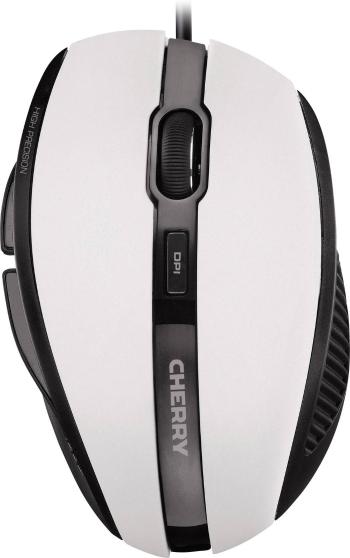CHERRY MC 3000 Wi-Fi myš USB optická biela 5 null 1000 dpi ergonomická