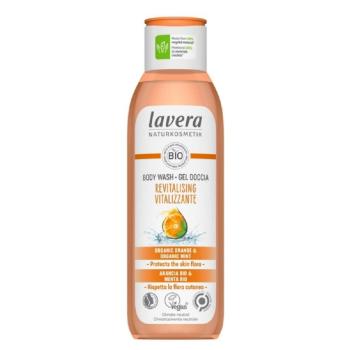 LAVERA Revitalizujúci sprchový gél s pomarančovo-mätovou vôňou 250 ml