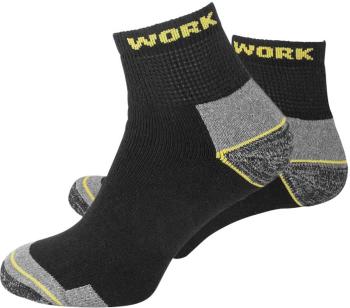 L+D WORK 25773-43-46 ponožky krátke Vel.: 43-46 3 pár