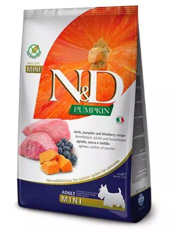 Farmina N&D dog PUMPKIN (GF) adult mini, lamb & blueberry 0,8kg