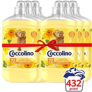 COCCOLINO Happy Yellow 6× 1,8 l (432 praní)