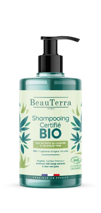 Beauterra Organic šampón na vlasy Aloe &Hemp 750ml