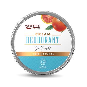 WoodenSpoon Prírodný krémový deodorant "Go Fresh!" 60 ml